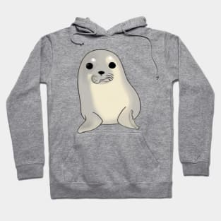 Cute Seal Drawing Hoodie